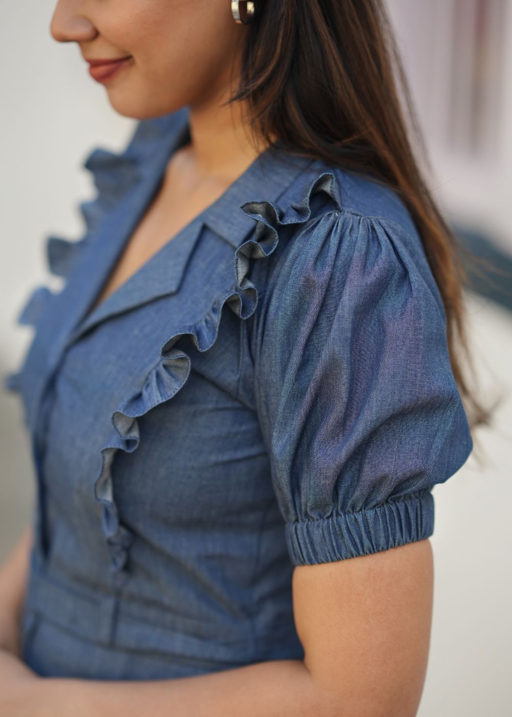 Indigo Chic Dress